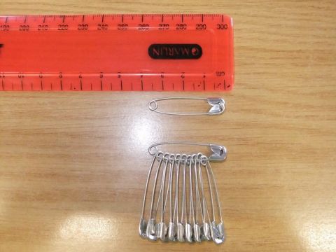 1000PCS SAFETY PINS