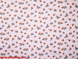 160cm PRINTED  COTTON RAYON BURNOUT KNIT