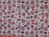 160cm PRINTED  COTTON RAYON BURNOUT KNIT