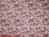 160cm PRINTED  COTTON RAYON BURNOUT KNIT
