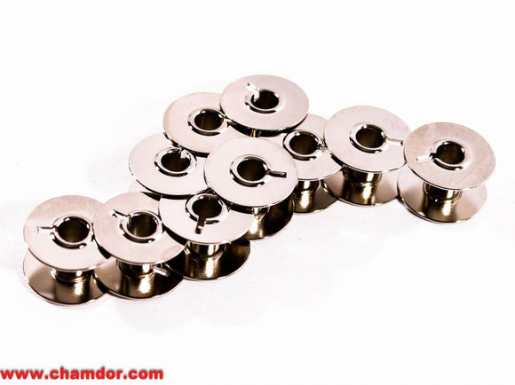 10pc DOMESTIC STEEL BOBBIN