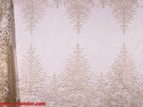 137cm EMBROIDED BEADED TULLE