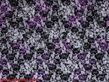 150cm PRINTED NYLON STRETCH LACE