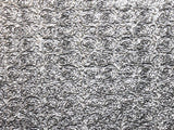 130cm LASER CUT ROSE PU MESH