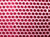 130cm LASER CUT SATIN FLOWER MESH