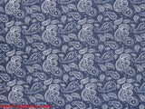 145cm PRINTED CHAMBRAY DENIM