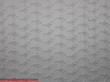 130cm COTTON EMBROIDED NYLON MESH