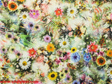 143cm BORDER PRINTED VISCOSE