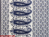 143cm BORDER PRINTED VISCOSE