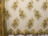 150cm KOREAN EMBROIDED MESH