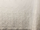 150cm EUROPEAN EMBROIDED BRIDAL LACE