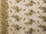 150cm EUROPEAN CHANTLEY EMBROIDED MESH