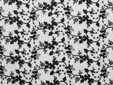 125cm POLY MESH EMBROIDED