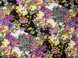 150cm KOREAN PRINTED POLY SPANDEX