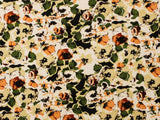 150cm KOREAN PRINTED POLY SPANDEX