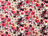 150cm KOREAN PRINTED POLY SPANDEX