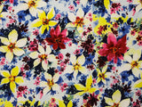150cm KOREAN PRINTED POLY SPANDEX