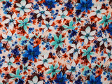 150cm KOREAN PRINTED POLY SPANDEX
