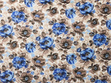 150cm KOREAN PRINTED POLY SPANDEX