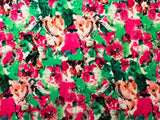 150cm KOREAN PRINTED POLY SPANDEX