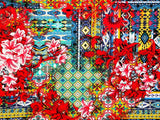 160cm PRINTED RAYON SPANDEX