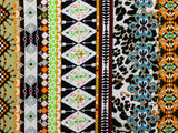 150cm PRINTED BUBBLE KNIT