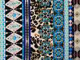 150cm PRINTED BUBBLE KNIT