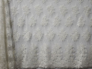 130cm EMBROIDERED BRIDAL LACE