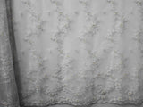 137cm EMBROIDERED TULLE