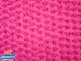 130cm LASER CUT FLOWER CHIFFON