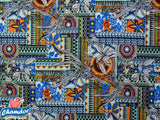 150cm PRINTED STRETCH CREPE