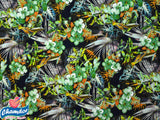 150cm PRINTED STRETCH CREPE