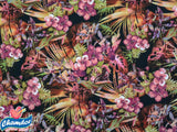 150cm PRINTED STRETCH CREPE