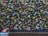 150cm PRINTED STRETCH CREPE