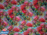 150cm PRINTED DIGITAL POLY SPANDEX