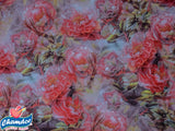 150cm PRINTED DIGITAL POLY SPANDEX