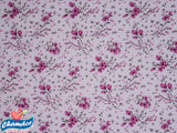 150cm PRINTED CHECK CHIFFON