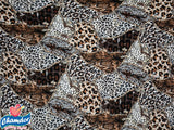 150cm PRINTED VELVET POLY SPANDEX
