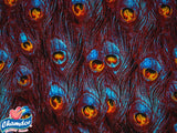 150cm PRINTED VISCOSE SLUB