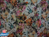 145cm PRINTED JERSEY MELANGE