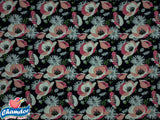 145cm PRINTED COTTON SPANDEX