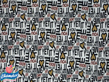 145cm PRINTED COTTON SPANDEX