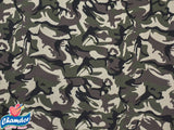 145cm PRINTED COTTON SPANDEX