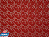 150cm NYLON SPANDEX ROSE LACE