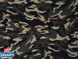 145cm PRINTED COTTON SPANDEX