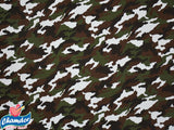 145cm PRINTED COTTON SPANDEX