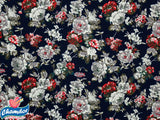 145cm PRINTED COTTON SPANDEX