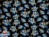 145cm PRINTED COTTON SPANDEX
