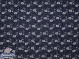 140cm ELECTRA  EMBROIDERED DENIM