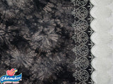 130cm GUIPURE BORDER VISCOSE